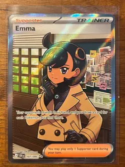 Emma (Full Art) 107/086 Ultra Rare Pokemon Chaos Rising - Image 1