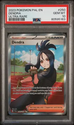 2024 POKEMON PAL EN-PALDEA EVOLVED #250 DENDRA PSA 10 - Image 1