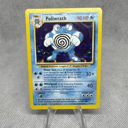 Pokemon TCG Base Set Poliwrath Holo - Image 1
