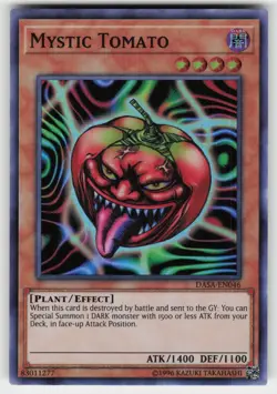 Mystic Tomato Unlimited Super Rare DASA DASA-EN046 NM - Image 1