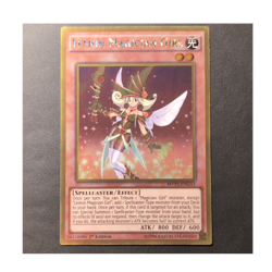 Yu-Gi-Oh! TCG Konami Lemon Magician Girl MVP1-ENG51 Ultra Rare Foil 1st - Image 1