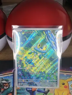 ​Froakie 088/086 Illustration Rare IR Chaos Rising Pokemon TCG Near Mint NM - Image 1