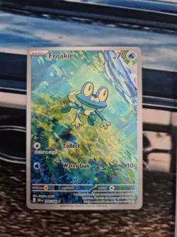 Pokemon Tcg Chaos Rising Froakie Illustration Rare 088/086 Pack Fresh NM - Image 1