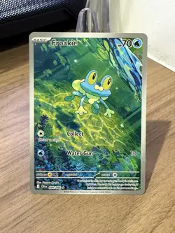 Pokemon TCG Froakie 088/086 Illustration Rare Chaos Rising ME04 NM 2026 - Image 1