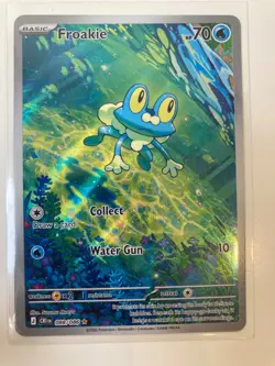 Pokemon TCG Chaos Rising - Froakie Illustration Rare IR 088/086 NM/Mint - Image 1