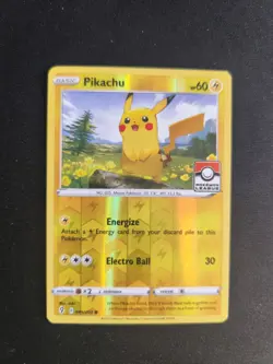 Carta Pokemon PROMO PIKACHU #049/203 HOLO STAMPED POKEMON LEAGUE ENG PSA BGS Ai - Image 3
