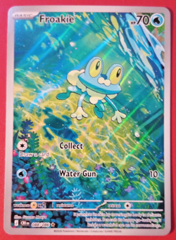 Pokemon TCG Froakie 088/086 Chaos Rising Full Art Illustration Rare NM 2026 - Image 1