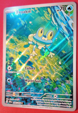 Pokemon TCG Froakie 088/086 Chaos Rising Full Art Illustration Rare NM 2026 - Image 2