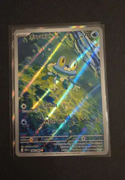 Pokemon TCG Mega Evolution Chaos Rising Froakie 088/086 Illustration Rare NM - Image 1