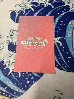 Sleepy Gengar Cracked Ice Holo Let's Go Eevee Database Pokemon Set NM - Image 2