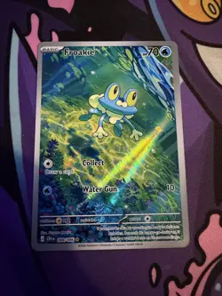Pokemon TCG Froakie CRI 088/086 Chaos Rising Illustration Rare ENGLISH NM - Image 1