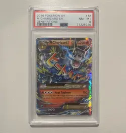 M Charizard EX 2016 Pokemon XY Generations PSA 8 #12 - Image 1