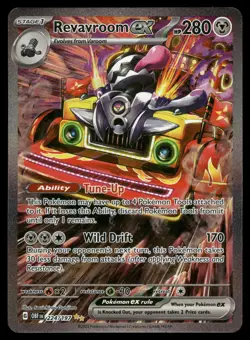 Revavroom ex 224/197 Obsidian Flames OBF Special Illustration Rare Pokemon NM - Image 1