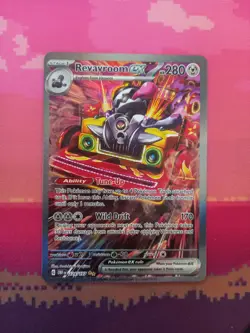 Pokemon Card Revavroom ex 224/197 Special Illustration Rare Obsidian Flames NM - Image 1