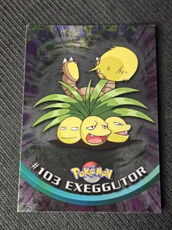 Exeggutor Rainbow Foil Topps Pokemon TV Animation Edition Series 2 #103 2000 - Image 1