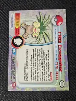 Exeggutor Rainbow Foil Topps Pokemon TV Animation Edition Series 2 #103 2000 - Image 2