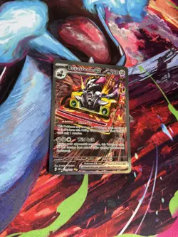 Pokemon TCG Revavroom Ex 224/197 Special Illustration Rare Sv03: Obsidian Flames - Image 2