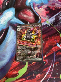 Pokemon TCG Revavroom Ex 224/197 Special Illustration Rare Sv03: Obsidian Flames - Image 3