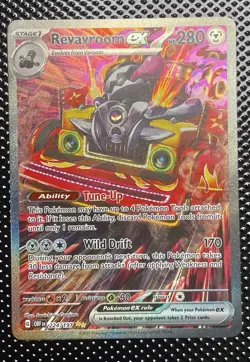 Pokemon TCG Revavroom EX Sv03: Obsidian Flames 224/197 Special Illustration Rare - Image 1