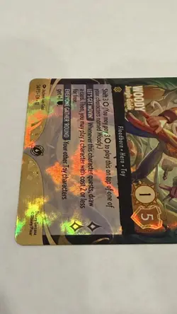 Disney Lorcana: Woody - Jungle Guide (Set Champ Promo) (Foil) Promo 54/p3 - Image 5