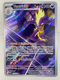 Toxtricity IR 103/094 ME02: Phantasmal Flames Illustration Rare Holo NM - Image 1