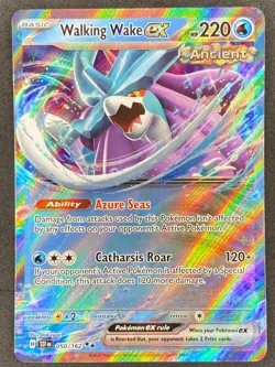 Pokemon Walking Wake ex 050/162 TEF Temporal Forces NM - Image 1