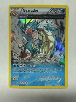 Pokemon Gyarados Reverse Holo Rare TCG Ancient Origins 21/98 NM Condition - Image 1