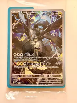 Pokemon N's Zekrom MEP031 Ascended Heroes Black Star Promo SEALED!! PERFECT - Image 2