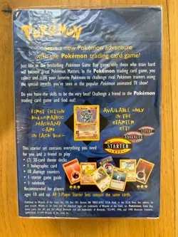 1999 Pokemon Base Set 2 Player Starter Theme Deck Wizards of the Coast Vintage - Image 2