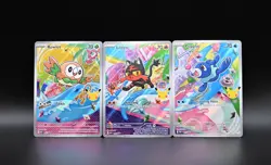 Rowlet 043, Litten 044, Popplio 045 Pokemon 30th First Partner Set Promo - Image 1