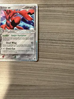 2005 Pokemon Unseen Forces Scizor ex 108/115 Ultra Rare MP/HP - Image 5