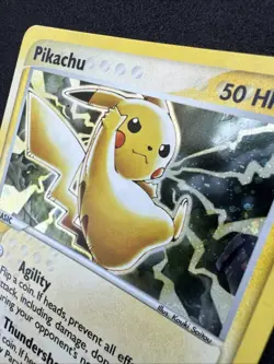 Pokemon TCG Pikachu Holo Black Star Promo 012 E-Reader WOTC LP/NM - Image 4