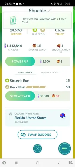 Pokemon Go Shiny Shuckle - Image 2
