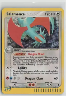 Salamence 10/97 Holo Rare Dragon Pokemon NM - Image 1