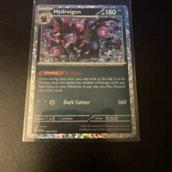 Pokemon TCG Hydreigon McDonald’s Promo 10/15 Rare - Image 1