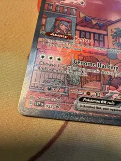Pokemon TCG Sealed Mew EX 053 Holo Black Star Promo Scarlet & Violet 151 - Image 5