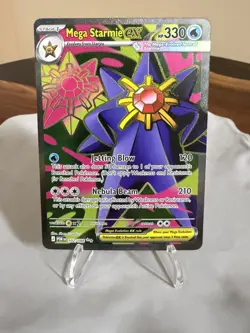 Mega Starmie ex 102/088 Ultra Rare Perfect Order Pokemon Near Mint - Image 1