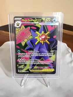 Mega Starmie ex 102/088 Ultra Rare Perfect Order Pokemon Near Mint - Image 3