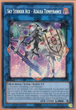 Sky Striker Ace - Azalea Temperance BLTR-EN044 Secret Rare 1st Ed NM Yu-Gi-Oh! - Image 1