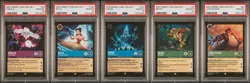 Disney Lorcana First Chapter Legendary Set of 5 | PSA 10 - Image 1