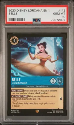 Disney Lorcana First Chapter Legendary Set of 5 | PSA 10 - Image 3