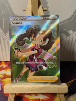 Shauna 263/264 Pokemon Fusion Strike 2021 Ultra Rare NM - Image 1