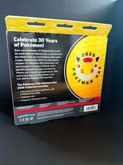 Pokemon Day 2026 Collection Box- 30th Anniversary- New & Sealed - Image 2
