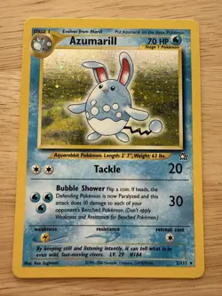 Pokemon TCG - Lot of 58 from Neo Genesis Set including Holo Azumarill + Skarmory - Image 2