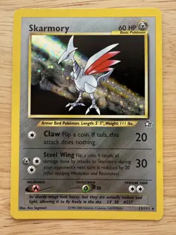 Pokemon TCG - Lot of 58 from Neo Genesis Set including Holo Azumarill + Skarmory - Image 4
