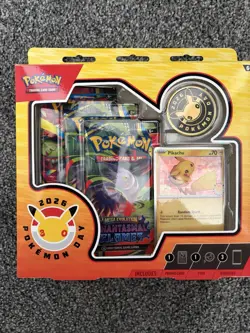 Pokemon Day 2026 Collection 30th Anniversary Pikachu Face Card - Image 1