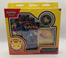 Pokemon Day 2026 30th Anniversary Collection Pikachu Promo Coin 3 Boosters NEW - Image 3