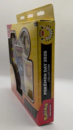 Pokemon Day 2026 30th Anniversary Collection Pikachu Promo Coin 3 Boosters NEW - Image 4