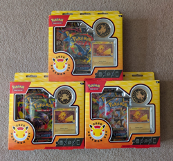 3x Pokemon Day 2026 30th Anniversary Pikachu Promo Collection Box Sealed - Image 1