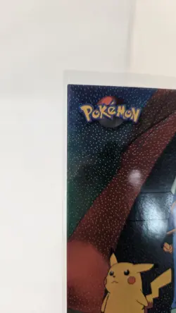 1999 Topps Pokemon Series TV1 Ash Ketchum Foil Holo Black Logo - Image 3